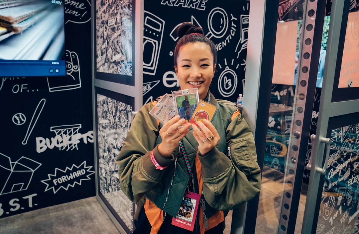 Always fun partnering with @ebay! This past weekend I joined @ebaycollectibles at The MINT Collective to release an exclusive @kayvonthibodeaux card and silver round, designed by me! Thank you everyone for showing up @1mintcollective #ebaypartner