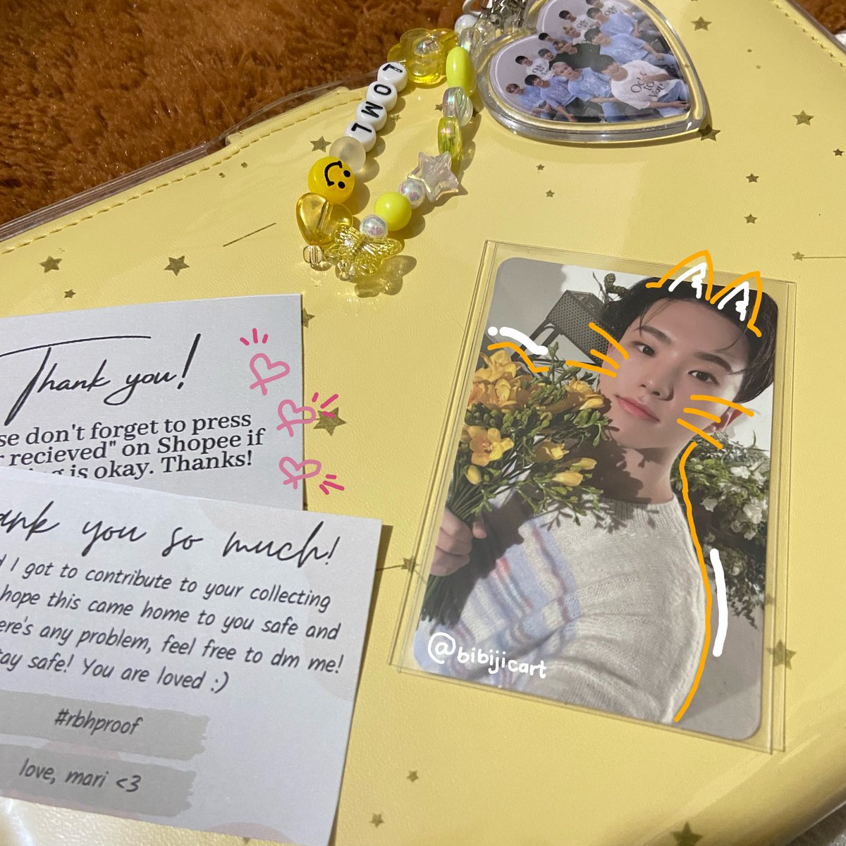 bibijicart's tweet photo. 「 fr: @rbhaui ✿ #rbhproof 」
hi, sorry for the late feedback. >< hoshi dangwa arrived home safely po!! thank you for a smooth and fast transaction, hehe. see you next budol po and stay safe. 💓 https://t.co/MEpgZwGQOc