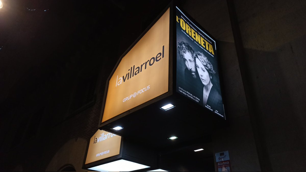 Busca l'Oreneta...♥️👏🎭

Qué emoción, qué interpretación y qué texto. Id.