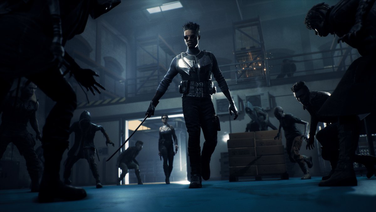 Bloodhunt's tweet image. If you would like to see the extended Bloodhunt PlayStation 5 Immersion trailer you can do so at the link below. 👇Don't forget to like and subscribe! ♥️