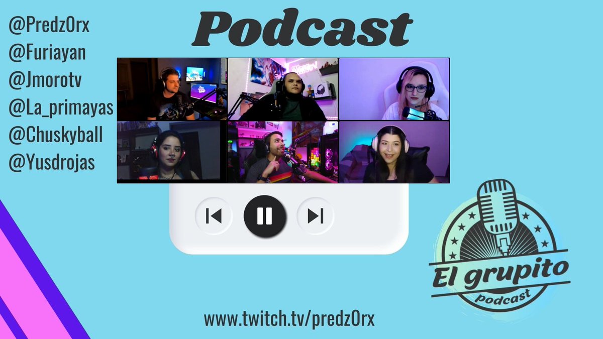 predz0rx's tweet photo. 📺YOUTUBE - NUEVO VIDEO
Podcast - Episodio #1 - Conociendo El Grupito https://t.co/tDxzVbohib
@JMoroTV @La_Primayas @chuskyball @yusdrojas @Tuti_rlo @furiayantv @predz0rx @Oldschool_club #OldSchoolClub https://t.co/DymC70UgfC