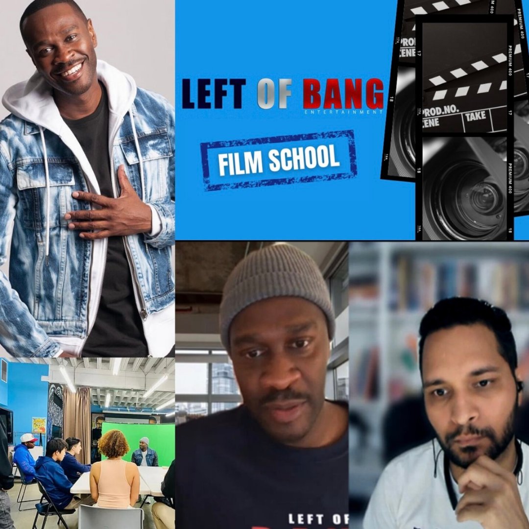 leftofbangent's tweet photo. Left of Bang Entertainment Film School is a way for the youth to connect with different people with in film production. Brian Hooks created this to help educate youth on the many options they have instead of turning towards guns.

#hollywood #actor #film https://t.co/luYJ5SMtS5