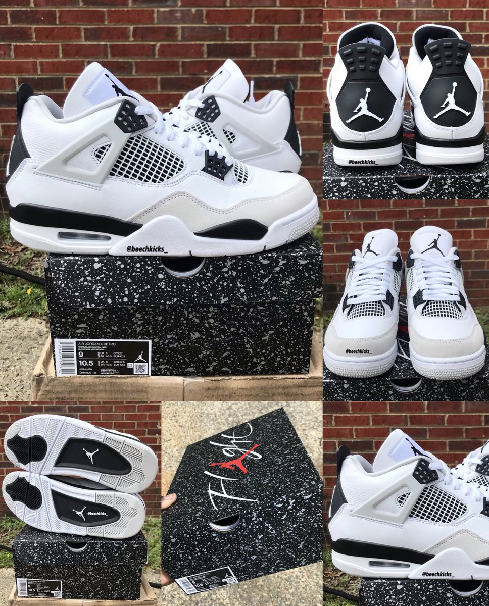 zSneakerHeadz's tweet photo. 2022 #MilitaryBlack Air Jordan 4 detailed look! 🔳
Dropping in June. Box is 🔥🔥 https://t.co/8nDp8eqcFc