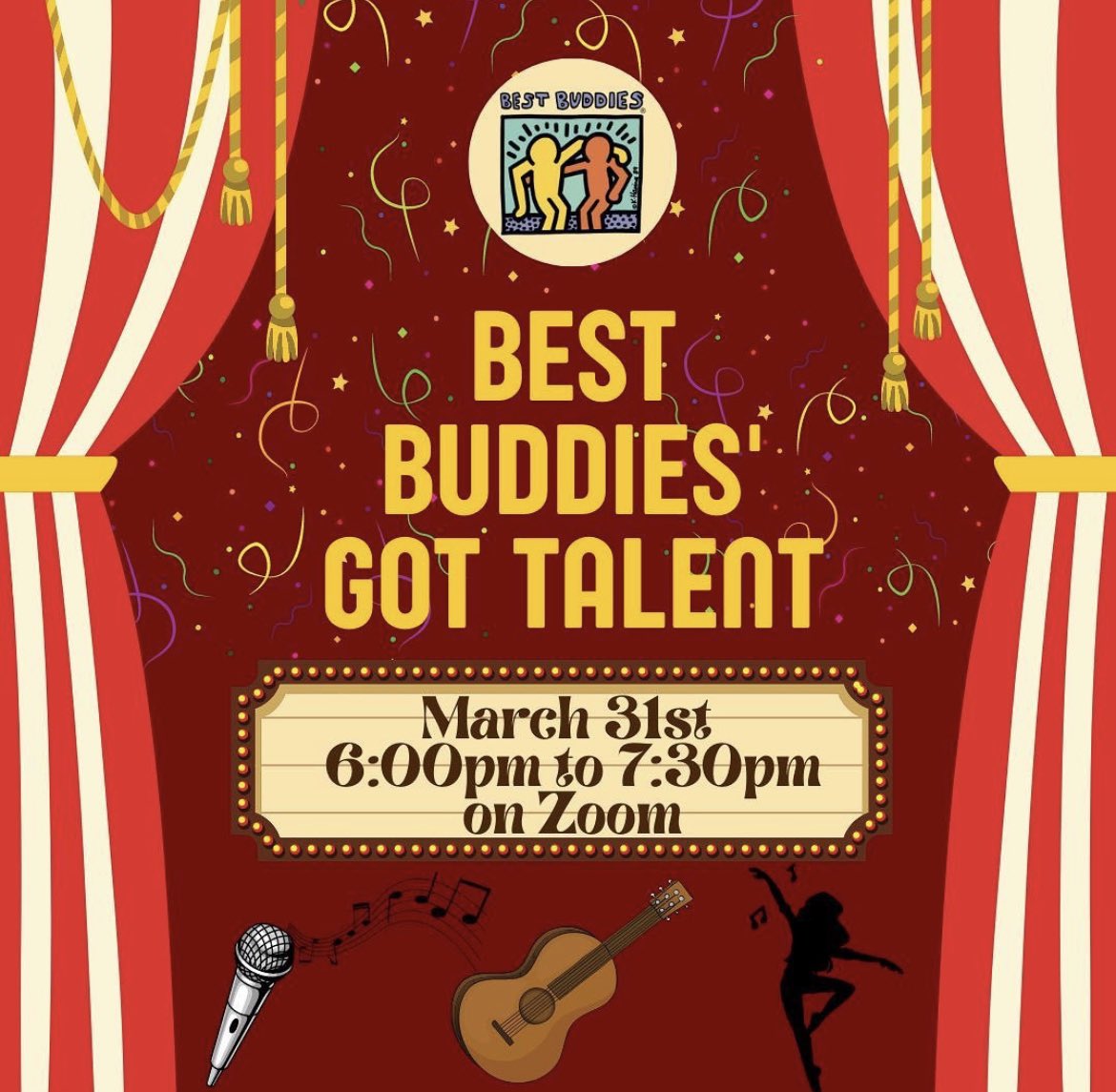 Happening Tonight! 

Join us for an evening of fun, talents &amp; maybe even make a new friend! 

Link in bio to RSVP.