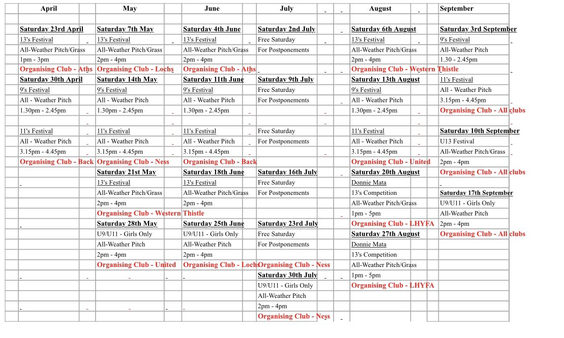 styutd's tweet image. Fixtures for 2022 attached: 📆

- Senior fixtures for the upcoming season 
- Festival updates