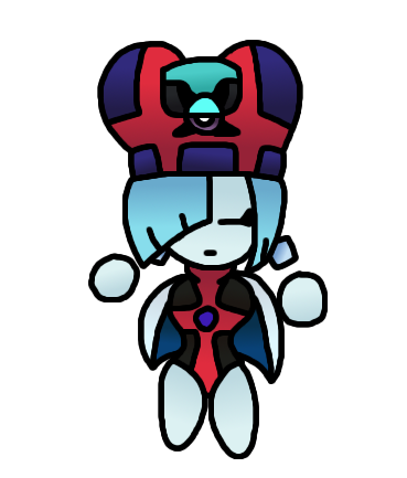 Prototypefranny's tweet photo. sorry for not uploading in a while, so have a drawing of me (proto franny) https://t.co/Ru71V0sJJb
