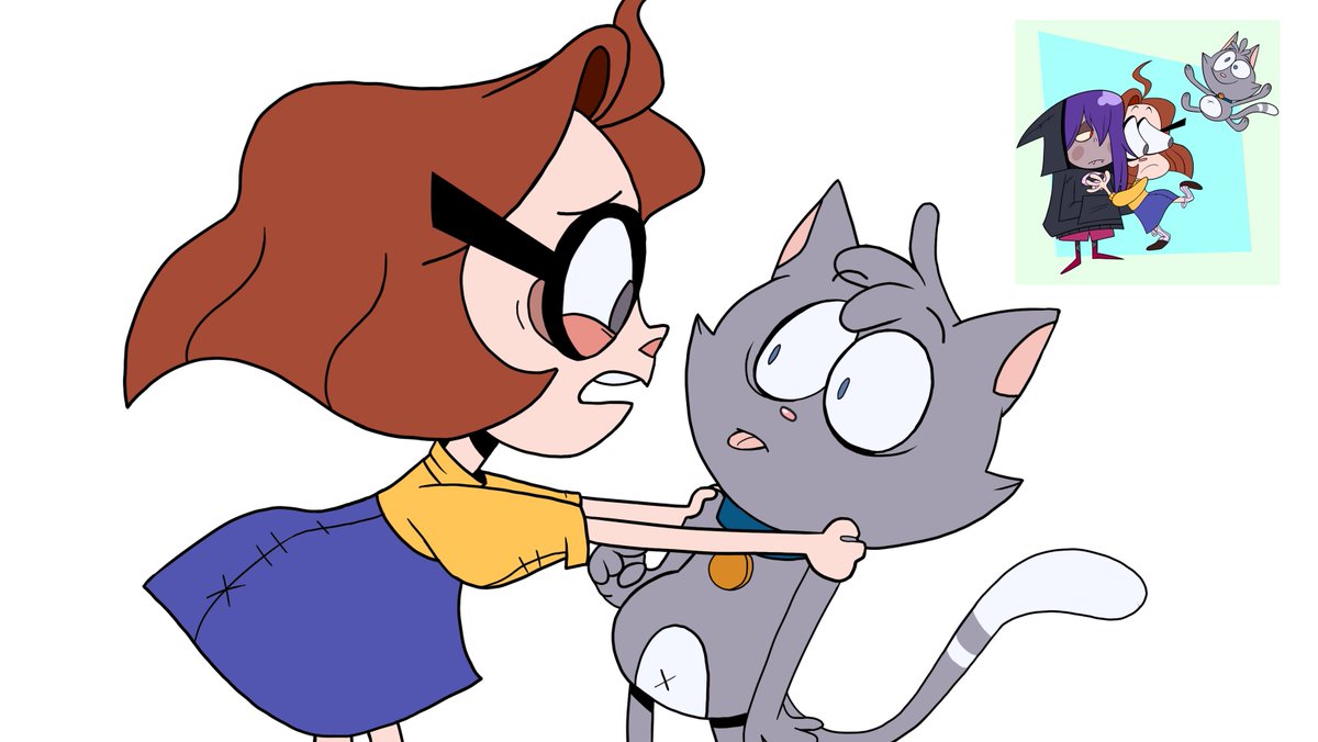 Ashuri472's tweet photo. @NicoColaleo Did the test! Very fun style to line didn't know if the black blocked-in parts were inked shadow so did them just in case they were! I also have other colouring animation work I can show you but will have to share privately as the show I worked on isn't released yet https://t.co/Ou4SjO7KJA