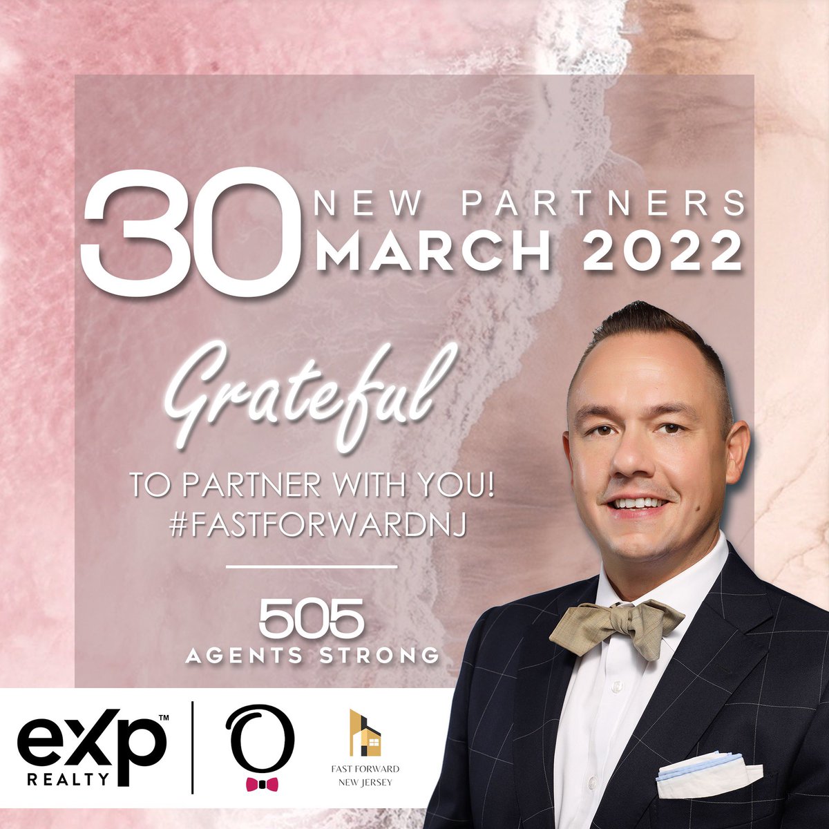 Joe_Oz__'s tweet photo. ππ» Grateful for an amazing March!
π₯ 30 new partners in the month of March. 505 agents strong!
Thank you everyone who put their trust and faith in us and for your partnership.
#FastForwardMovement #exprealty #expproud https://t.co/IpOsvHJ1bx
