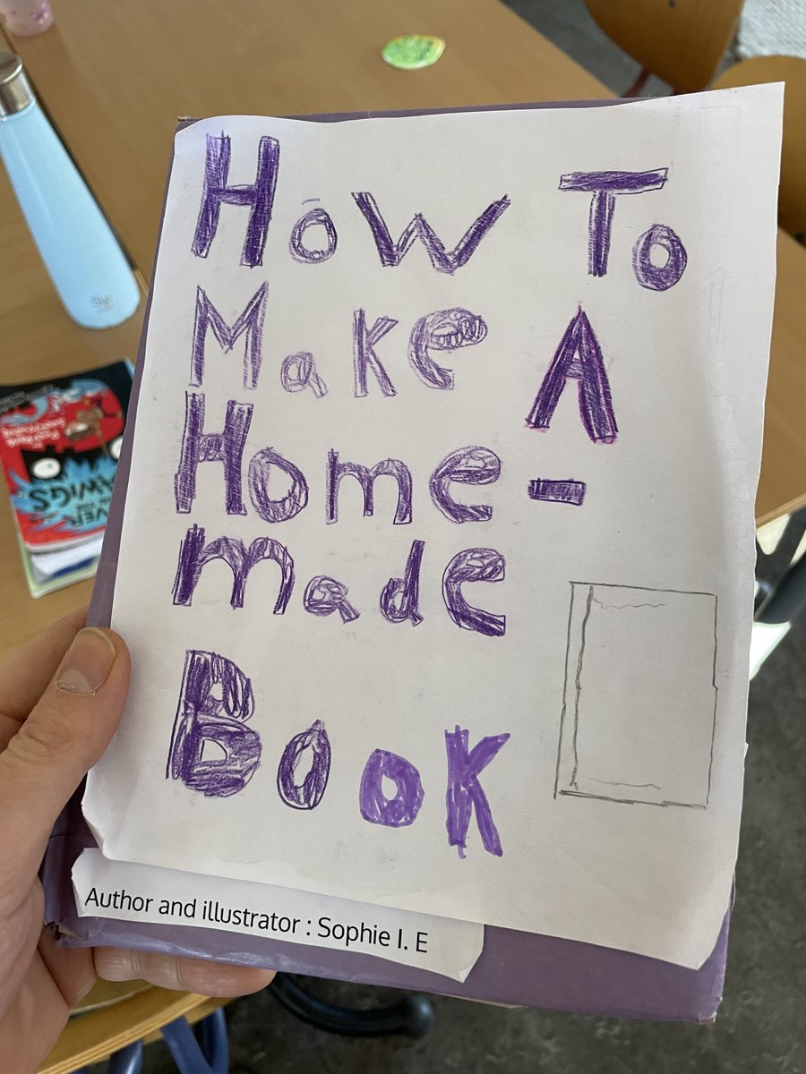 As part of their I-time project, some Grade 3 students chose to learn book-binding. This home made book, titled "How to make a home-made book", is now registered as part of the AIS library!

#iTime #Inquiry #InquiryBasedLearning #PYP #IBClassroom #IBschool #Education #books