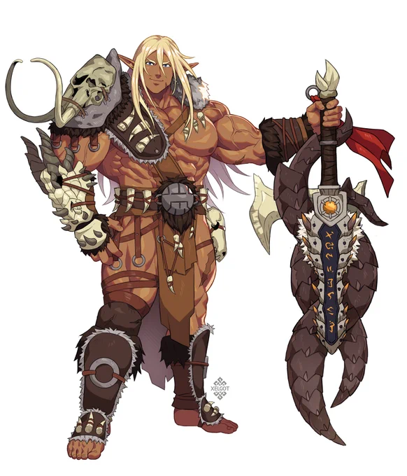 Wild Ryo ⚔️🔥

Character design by @DriftingEmbers 
Art by me 