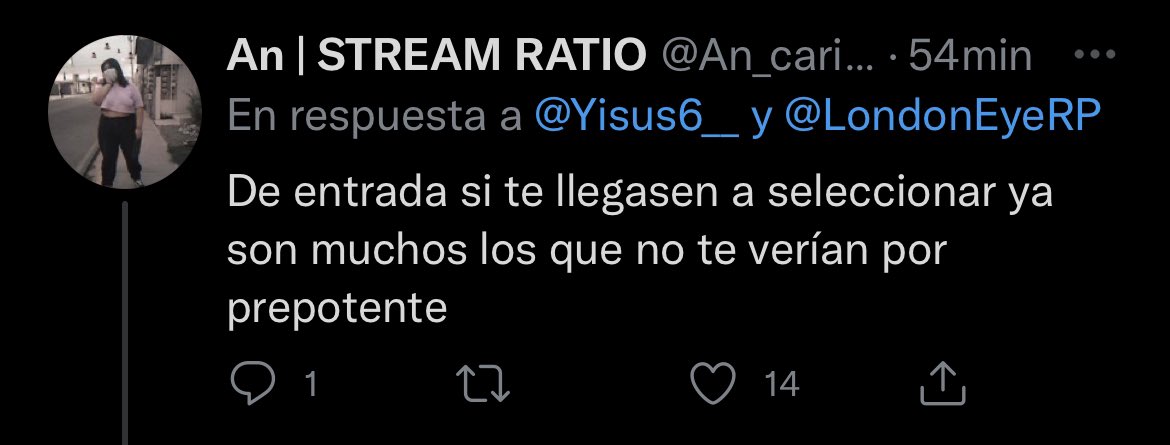 empiredn17's tweet photo. @Yisus6__ @LondonEyeRP ¿Quién está faltando el respeto? ¿Él o vosotros? 
Me daría vergüenza escribir estás cosas.
Luego nos echamos las manos a la cabeza. https://t.co/dvFrd02P2h