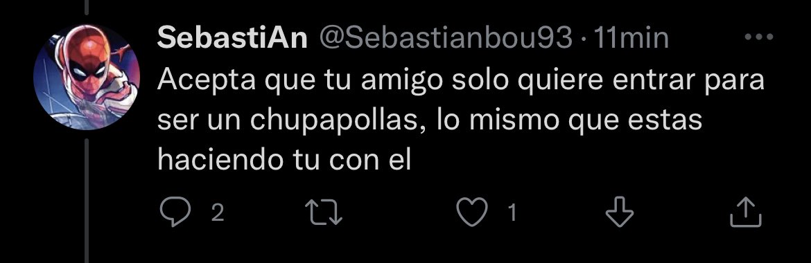 empiredn17's tweet photo. @Yisus6__ @LondonEyeRP ¿Quién está faltando el respeto? ¿Él o vosotros? 
Me daría vergüenza escribir estás cosas.
Luego nos echamos las manos a la cabeza. https://t.co/dvFrd02P2h