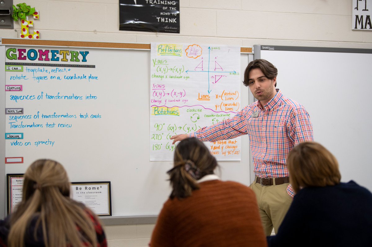 berrycollege's tweet photo. As part of Berry's STEMTeach program and secondary education department, Josh Smith (22C) worked in a local high school, logging more than 200 field experience hours before beginning his student teaching.

Read more: https://t.co/fEWmyWu7tz #BerryStories https://t.co/ZNenD0D1bB