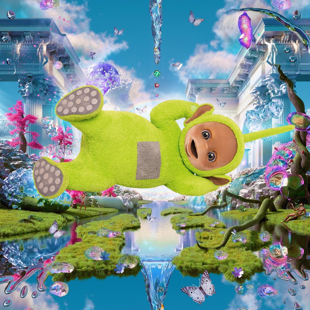TeletubbiesHQ's tweet photo. Today is our 25th anniversary and we’re still waiting for a congratulations from @LilNasX https://t.co/BdPTSoBYFB