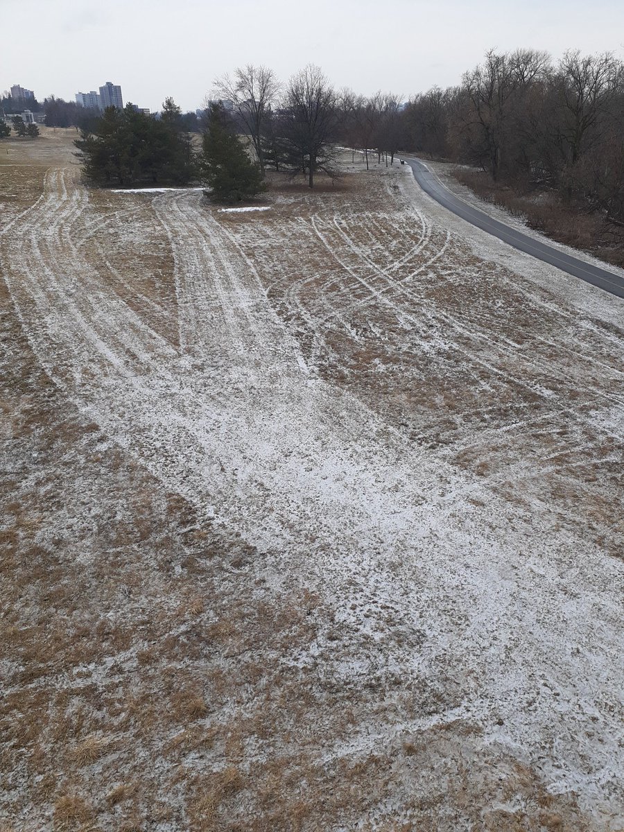 A pleasant reminder of all the great ski outings! 
Photo taken today from Smyth Road Bridge. <a href="/RideauWinter/">RideauWinterTrail</a>
