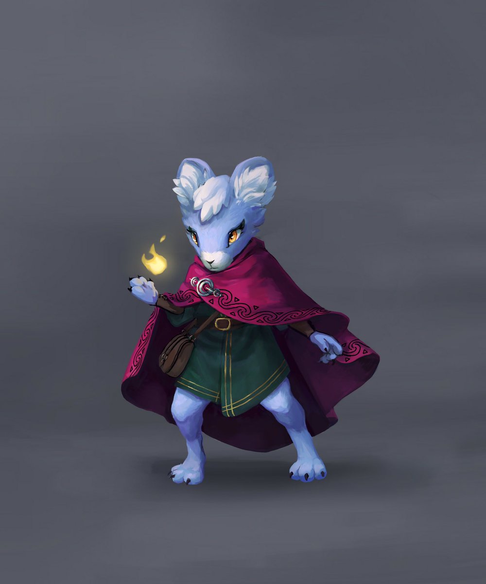 Two character designs for an original story of mine!