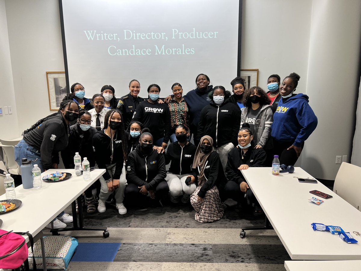 I had an incredible time w/ the beautiful young women of <a href="/GROWmentorship/">Jamila G. This is Us</a>. We discussed the importance of not allowing fear (False Evidence Appearing Real) to get in the way of their dreams. I told them, “Just go out there, chase your dreams down and be brave! #WomensHistoryMonth