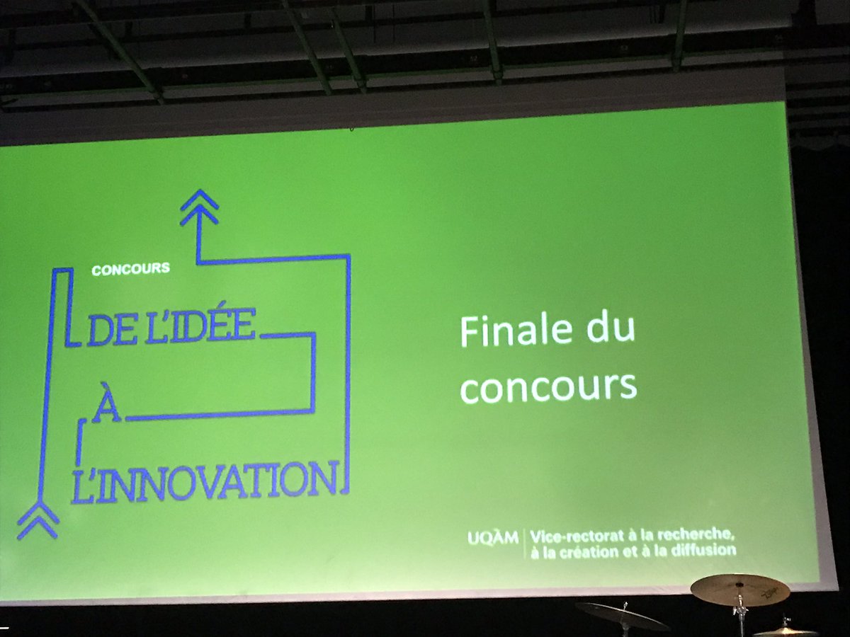 ChrisAgbobli's tweet photo. Printemps de la recherche et de la création de l’@UQAM : 9 équipes finalistes participent au concours « De l’idée à l’innovation ». Des idées originales ayant un impact sur la société! Félicitations aux finalistes! Le choix du jury sera déchirant! @esplanadeQC @axelysQC @FRQSC https://t.co/EHLkyx0n1b