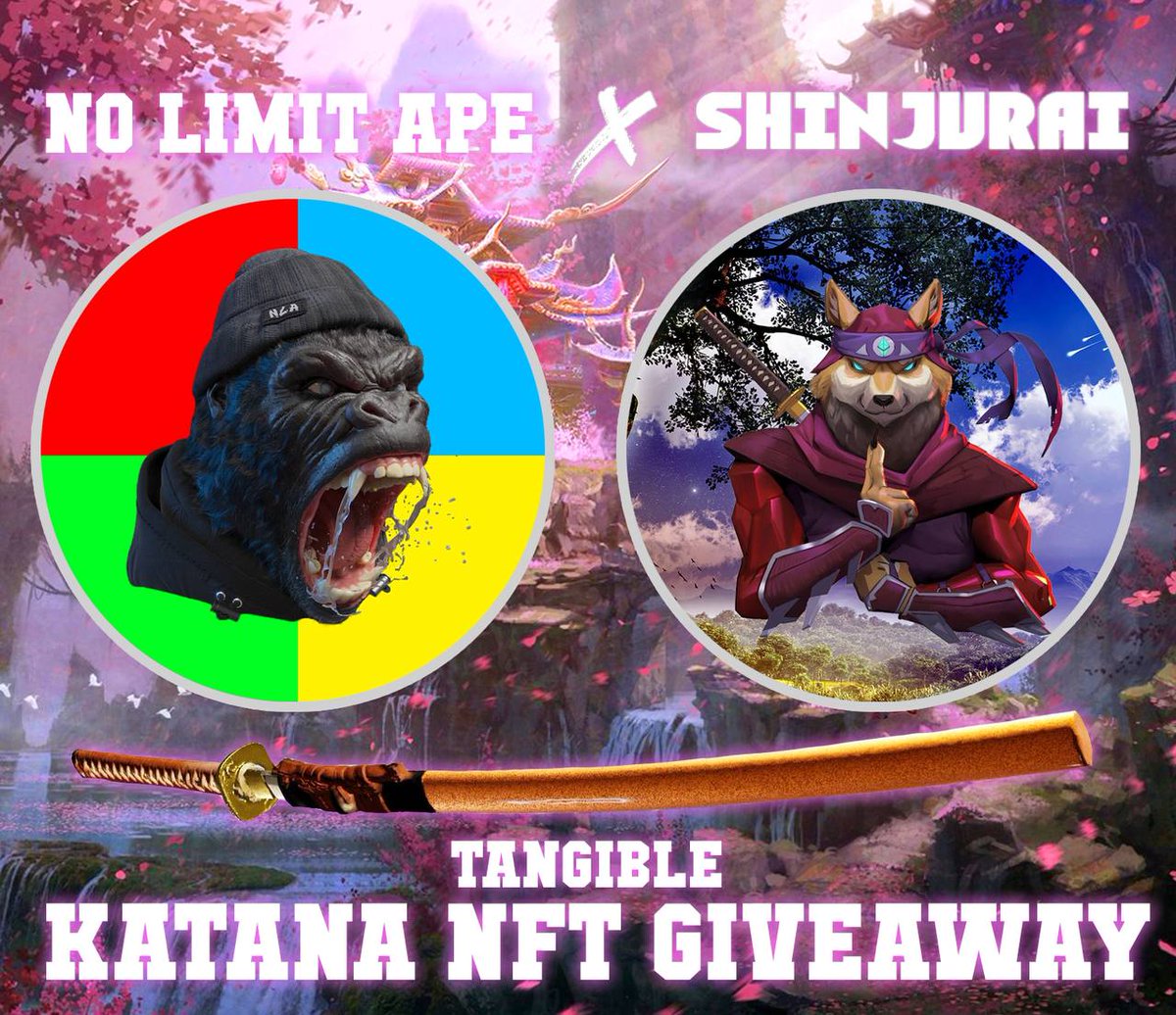 nolimitape_eth's tweet photo. Be sure to head on over to the $NLA and @ShinjuraiToken Telegram channels to find out more about this co-sponsored 3D #NFT giveaway with a 2 ETH price floor and unique staking/passive income utilities! 🤯🤯🤯 https://t.co/z1aQfdsnKX https://t.co/ZmgLvbTU12 #NFTs @ethereum https://t.co/At9oNXkagR