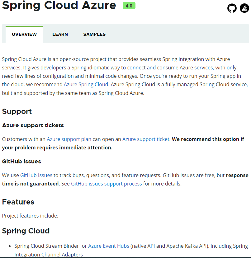 VSMdev's tweet image. Spring Cloud Azure 4.0 Now Generally Available

&quot;Spring Cloud Azure&quot; is an open source project that provides seamless Spring integration with Azure services, different from &quot;Azure Spring Cloud.&quot; 
visualstudiomagazine.com/articles/2022/… 
#azurespringcloud #springcloud #spring #java