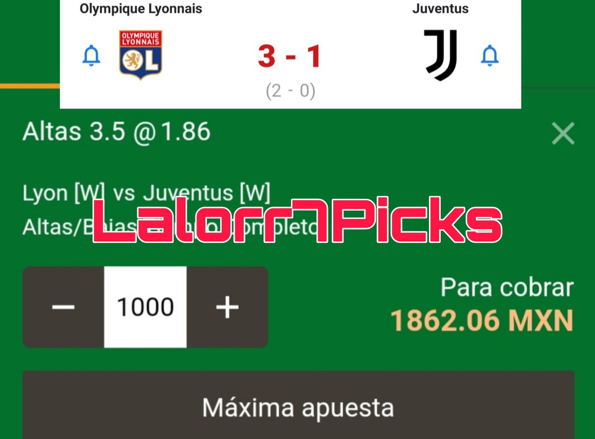 Lalorr7Picks's tweet photo. Reto escalera paso #1 $1,000 Momio 1.86 ✅️

50 REETWEETS PARA PASO #2

#Lalorr7Picks https://t.co/1jYvgyR2x9
