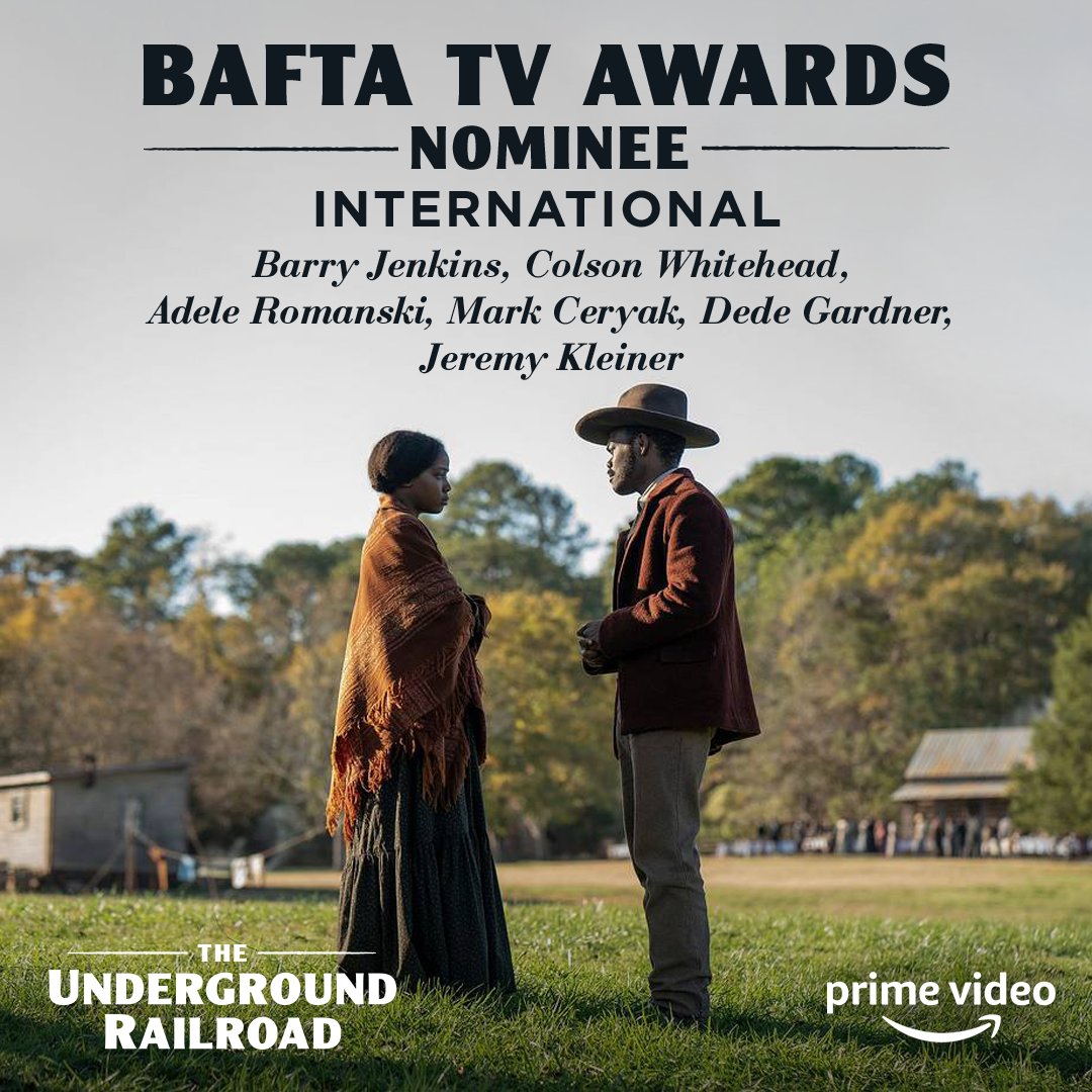 What an achievement. Congratulations to #TheUndergroundRailroad team on their <a href="/BAFTA/">BAFTA</a>  nomination!