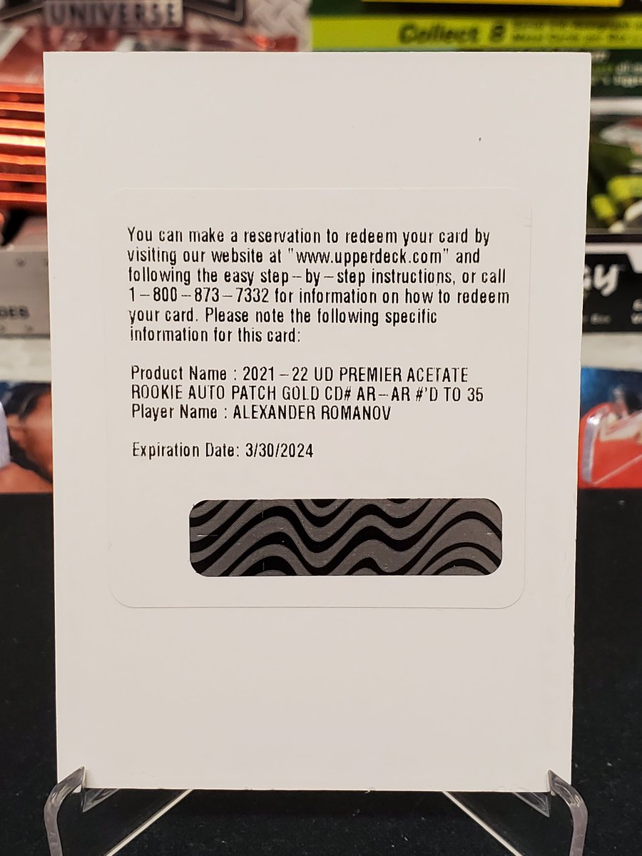 FlyingVCards's tweet photo. Thanks to all who joined us for our 20-21 #UpperDeckHockey #Premier release day break #643!
Premier is such a slick looking product π₯
Here were the hits in this one!
Join us for our next break of Premier π
#FlyingVCards #BreakWithTheV #PullingFire #ShowYourHits https://t.co/4dw8EARRhZ