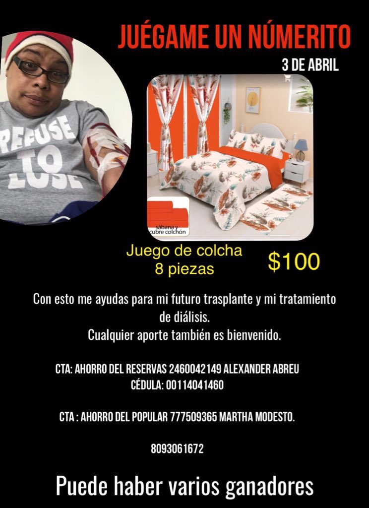 Tengo que hacerme estos análisis y el estudio en las piernas,
Cuento contigo <a href="/EdwardChaa/">E</a> @errrpuma <a href="/manuelilllo/">Ml…👀</a> <a href="/kaeme_km/">Ka€Me</a> @JhaelMaldonad0 <a href="/Lasuspendiditaa/">Periódico Xtuitero/ 🤍 RM⚽️🏆</a> <a href="/dralauritao/">Laura Pou Ottenwalder</a> <a href="/lauredelacruz/">🎙️Laureano de la Cruz, PhD</a> <a href="/Ignaura/">Ig</a> <a href="/isaasahid/">Laine Vitable Ross ™</a> <a href="/DoctorFarola/">DoctorFarola</a> <a href="/bolivarvalera/">Bolivar Valera</a> <a href="/robsantaella/">Roberto Santaella ✈️🗼(-00)</a> <a href="/santelises/">Jaime Santelises</a> <a href="/Migsasua/">Migsasua ☭</a> <a href="/Pashhy/">Atttenea</a>