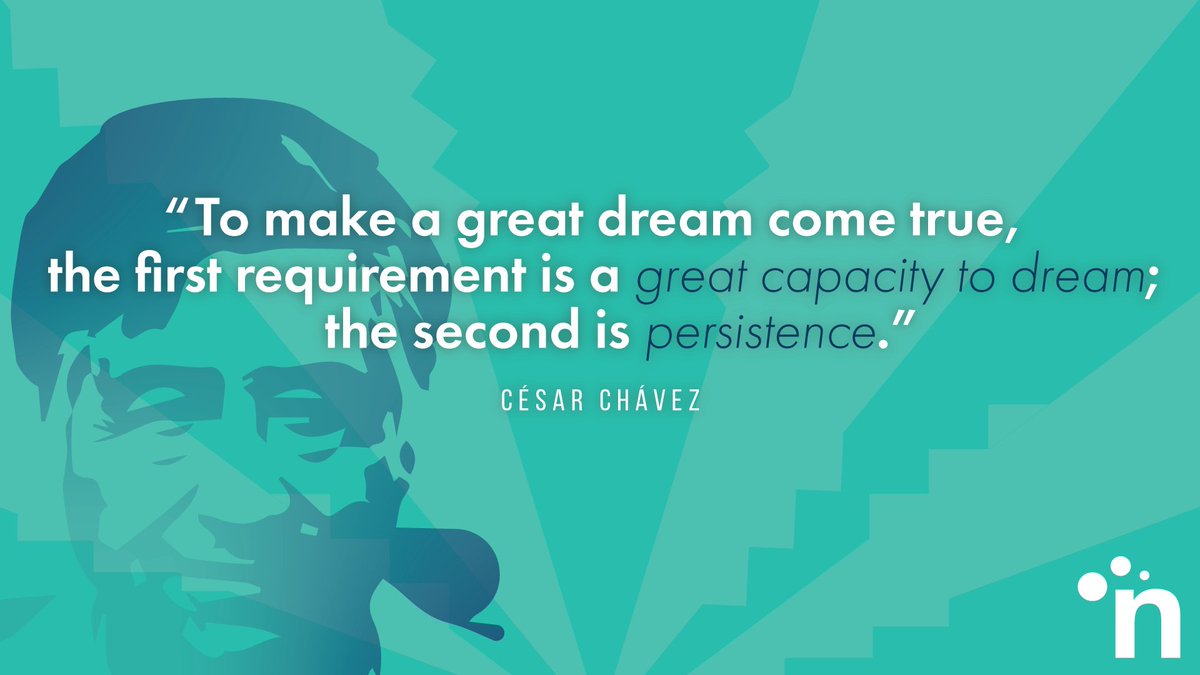 NAHREP's tweet photo. NAHREP honors and recognizes the enduring legacy César Chávez left behind as an American civil rights and labor movement leader. His dedication to securing safer working and living conditions for farm workers created a better and more equitable future for all. #nahrepsísepuede https://t.co/Iu2cMVkgoF
