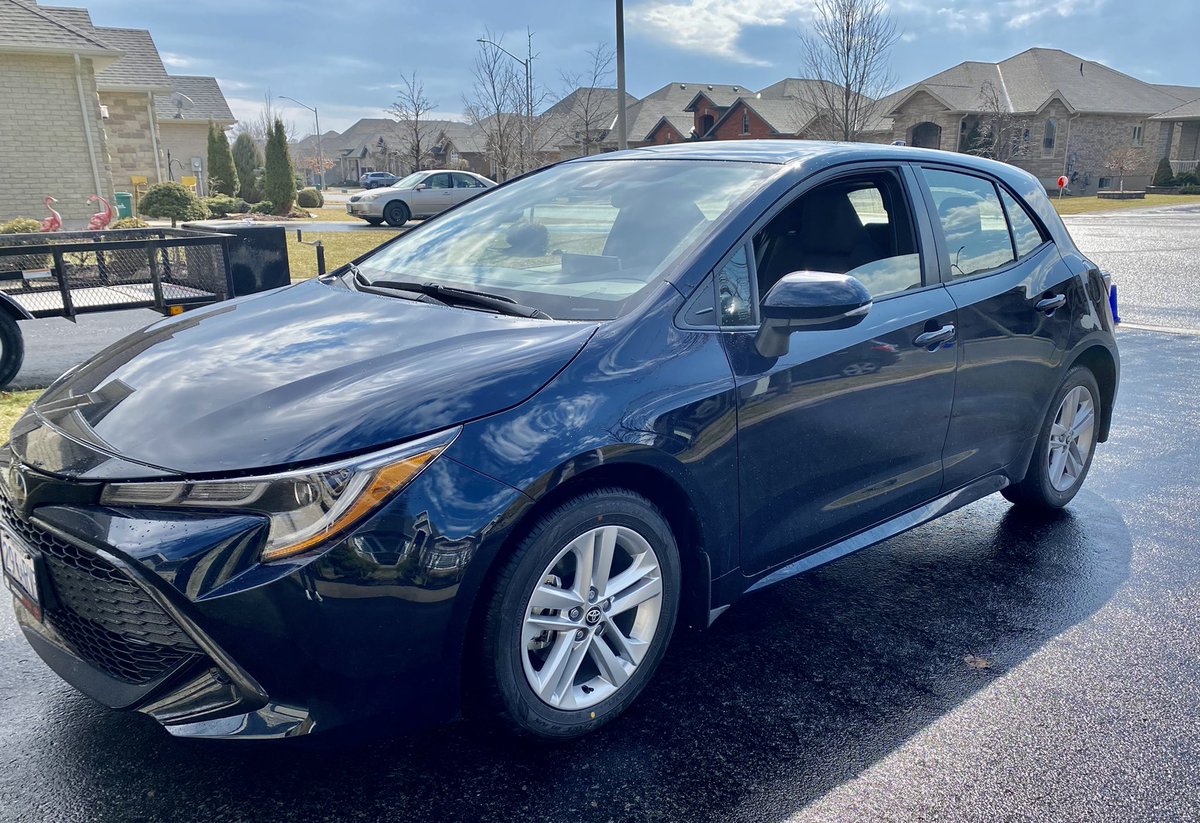 Sandy_Berg_'s tweet photo. Thanks @KingstonToyotaS ! I already love my new Corolla almost as much as my Yaris - the only car since my AMC Gremlin, that I bonded with.
#ygk #longwaitisover #toyotagirl https://t.co/utPGFgO8xZ