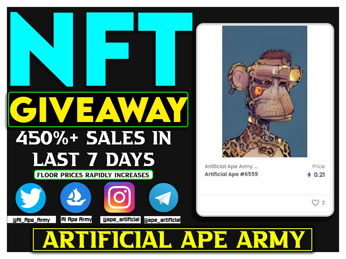 Artificial APE Army tweet media