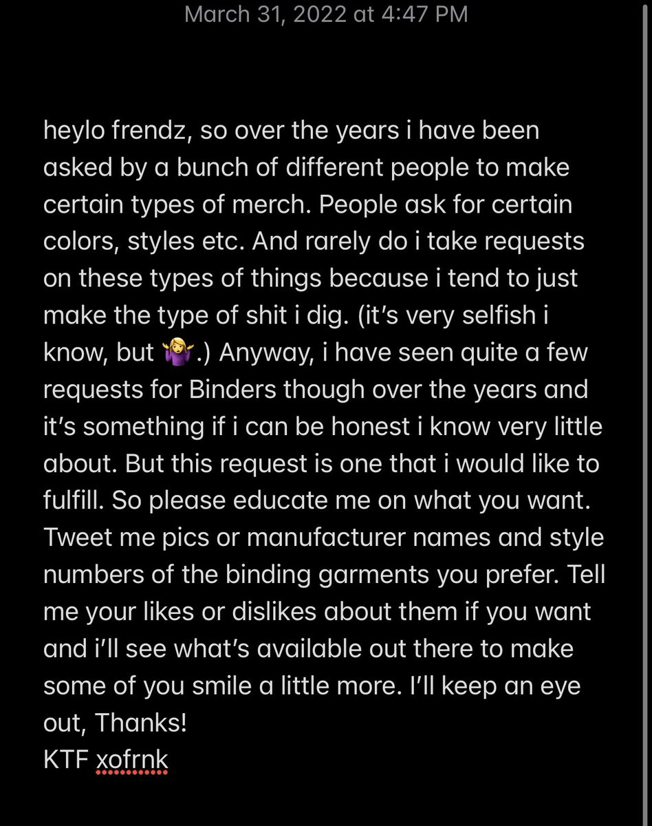 FrankIero's tweet image. Hi, sorry for the screen shot but i needed more characters. Please read and let me know. xofrnk