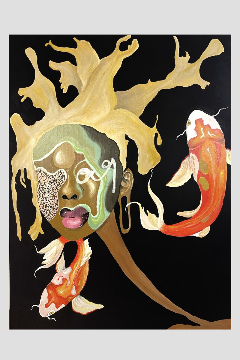 eegaho's tweet photo. PATE, 2022
acrylic on canvas 24x30 #BLACKARTIST https://t.co/l7JXxGrN1b