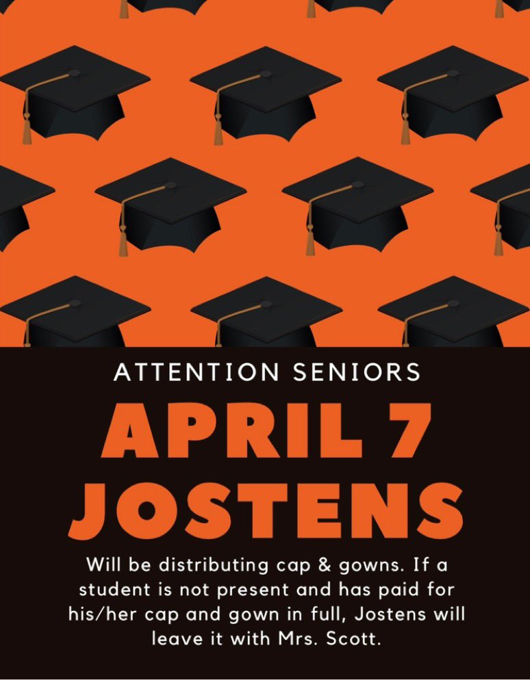 Hey South View Seniors👋🏽
Take a look at the flyer below for information about #graduation #capandgowns🎓 #seniors #co2022