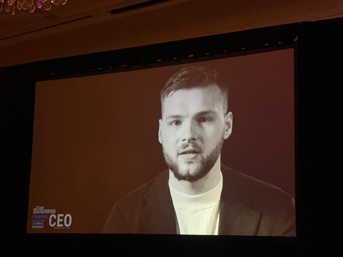 Proud to be a sponsor of the <a href="/UtahBusiness/">Utah Business</a> CEO of the Year awards, honoring Utah’s leading CEOs at the Grand America. This was the most diverse &amp; dynamic group of executives in recent memory, representing all sectors of our economy. <a href="/cydtetro/">Cydni Tetro</a> <a href="/johnkarony/"></a> <a href="/laborandhonor/">James Clarke</a> <a href="/Mr_RoyBanks/">Roy Banks</a>
