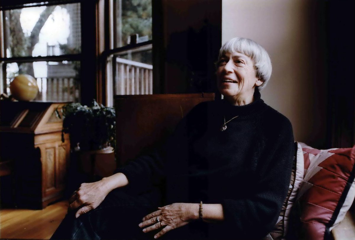 Oregonian's tweet image. Ursula K. Le Guin’s biography gets a publisher and a release date trib.al/HKBaggH