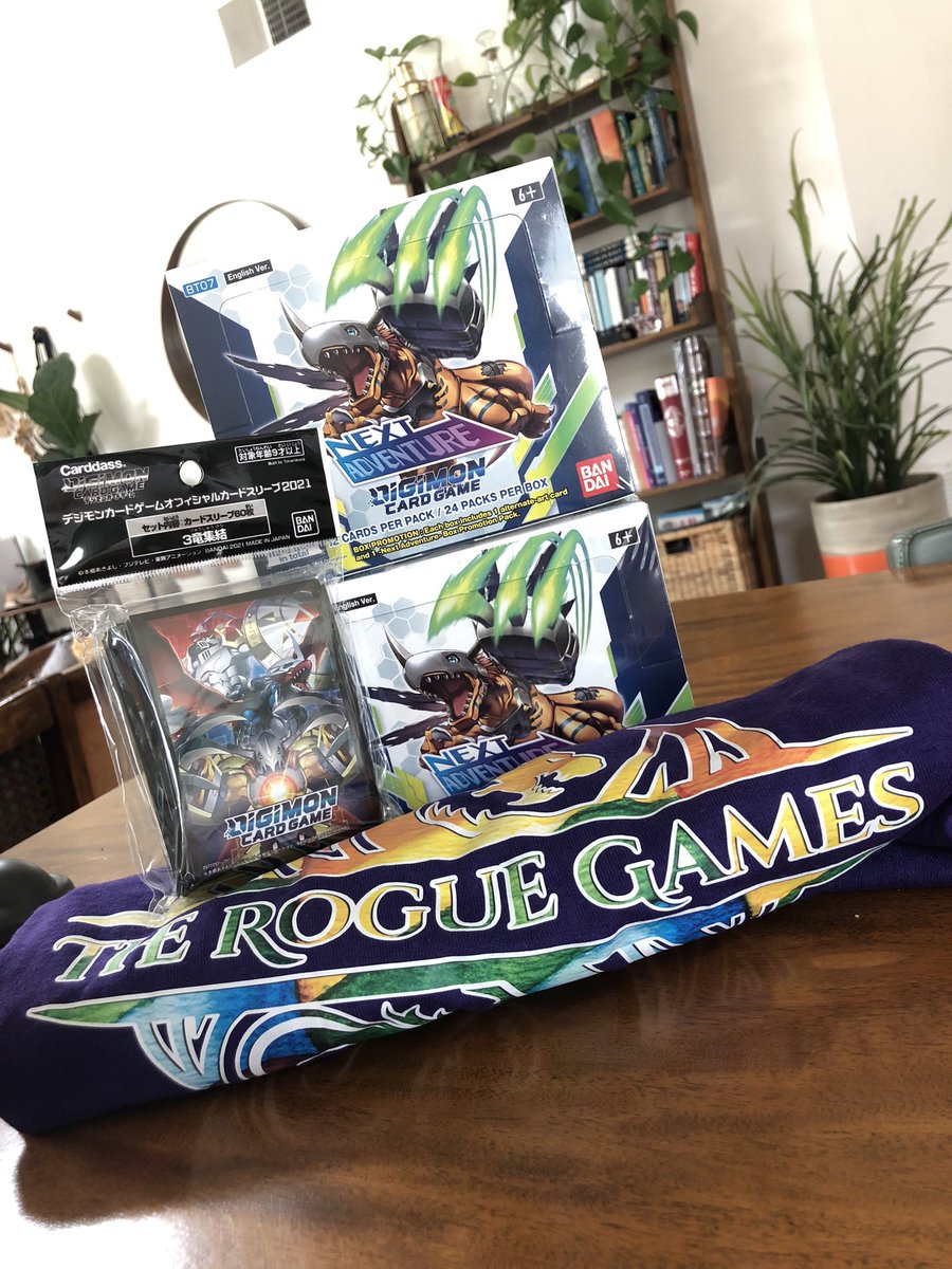 yoshi_sudarso's tweet photo. Can’t wait to open these!!! Hope I get the two JPs I still need for my deck 😬 #digimontcg #bt07 https://t.co/a2oayg3Ee0