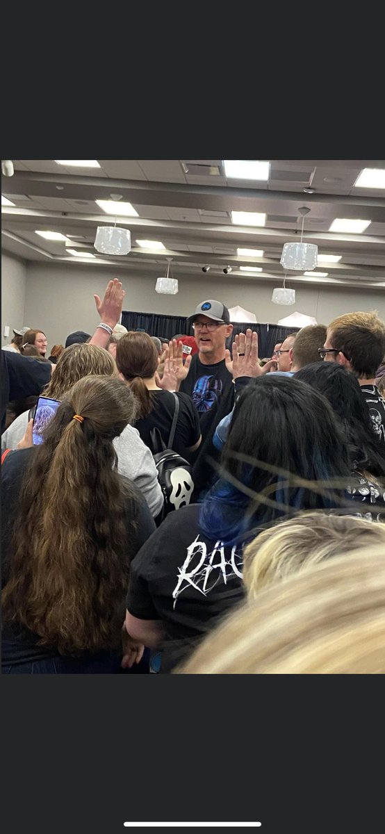 CpwNation's tweet photo. @ScreamMovies horrorhound wkend … #Scream https://t.co/iBPpNwouUl