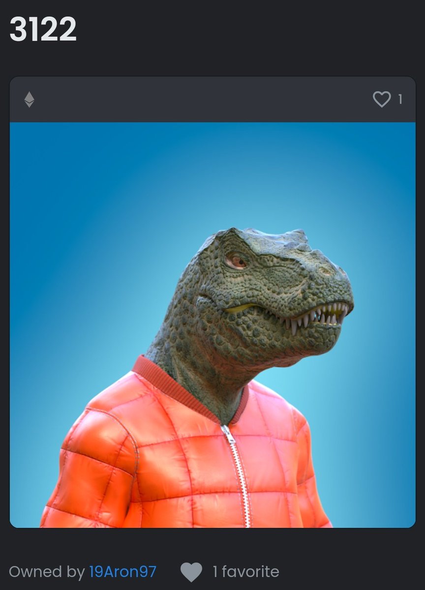 Aron199701's tweet photo. @MacroCRG @JPunksNFT Jpunks 🔥🦖 https://t.co/nGT8bHrYuP