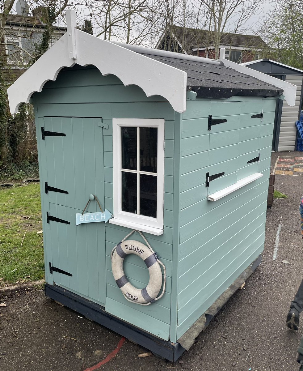 HUGE thank you to the Redmond family who donated and built this shed for the <a href="/IC_EYFS/">Foundation Stage</a> playground - it’s going to be our outdoor writing hut