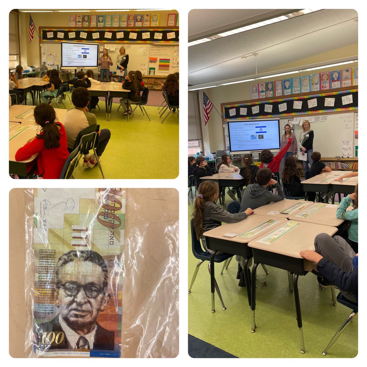 mvilcatweet's tweet photo. Thank you to Mrs. Barrow and Mrs. Premisler for coming in to teach us about Israeli culture. @jencheung1 https://t.co/voVPSdxZQC