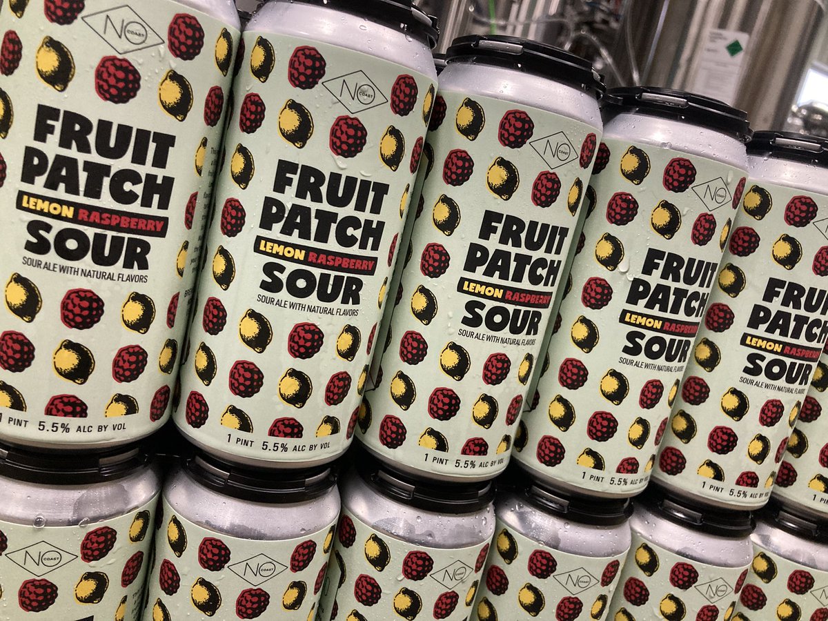 Sampling the Fruit Patch Lemon Raspberry <a href="/HyVee/">Hy-Vee</a> We canned this one yesterday.  Come take a stroll through the Fruit Patch #iabeer #grocery #pints #cans #sour #fruit #lemon #raspberry #shandy #SourBeer  #FruitBeer #IowaBeer #crafty #FruitPatch #flavors #HappyHour #Cheers #NoCoast