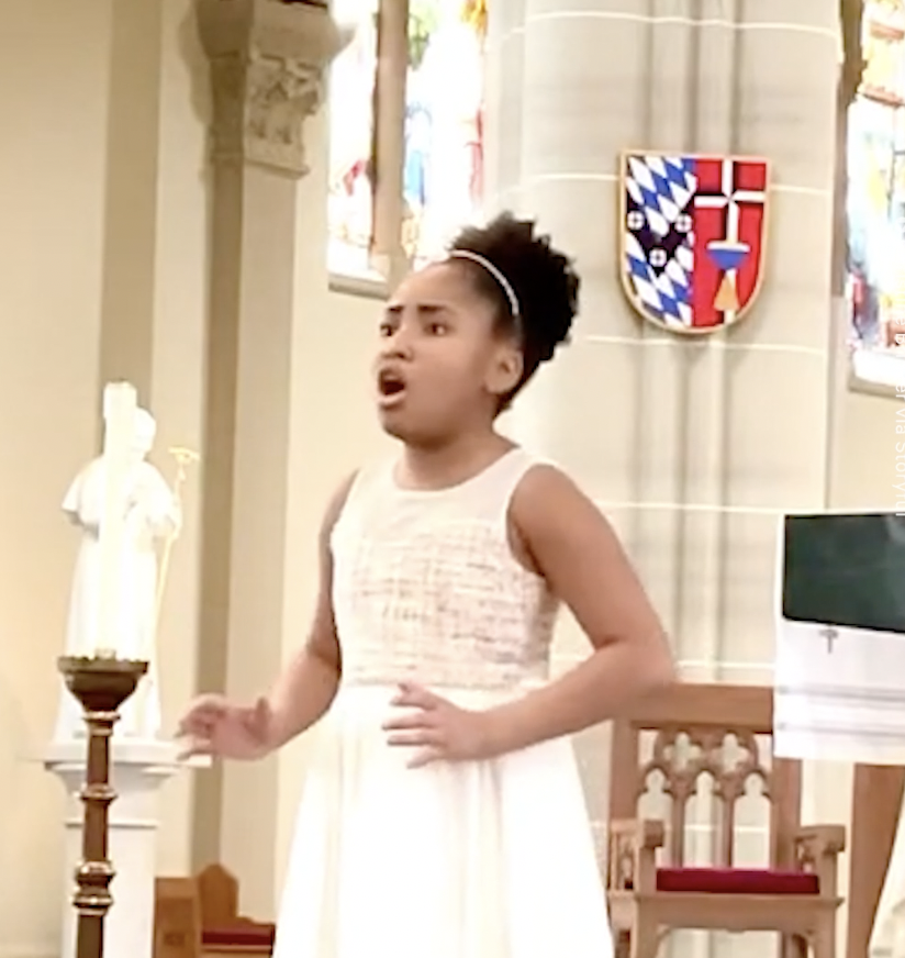 Victory Brinker holds the Guinness World Record for the youngest opera