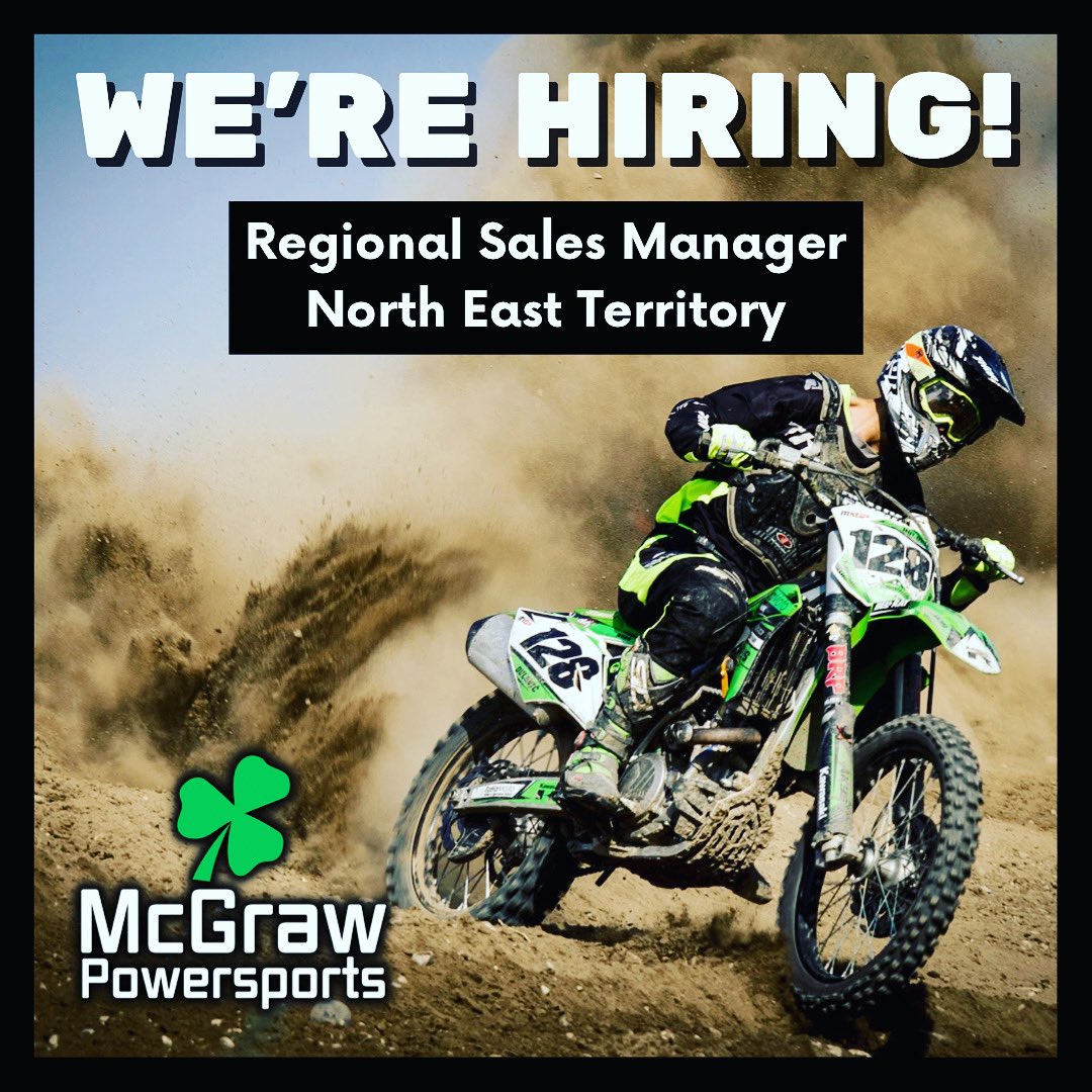 Do you live and breathe powersports? If you just thought to yourself, “Well…yes, yes I do!” Then do we have an opportunity for you! 

Click this link ➡️➡️➡️ bit.ly/jobswithMcGraw to apply! 

#ridewithmcgraw #motorcycle #atv #utv #personalwatercraft #sales #finance #powersports
