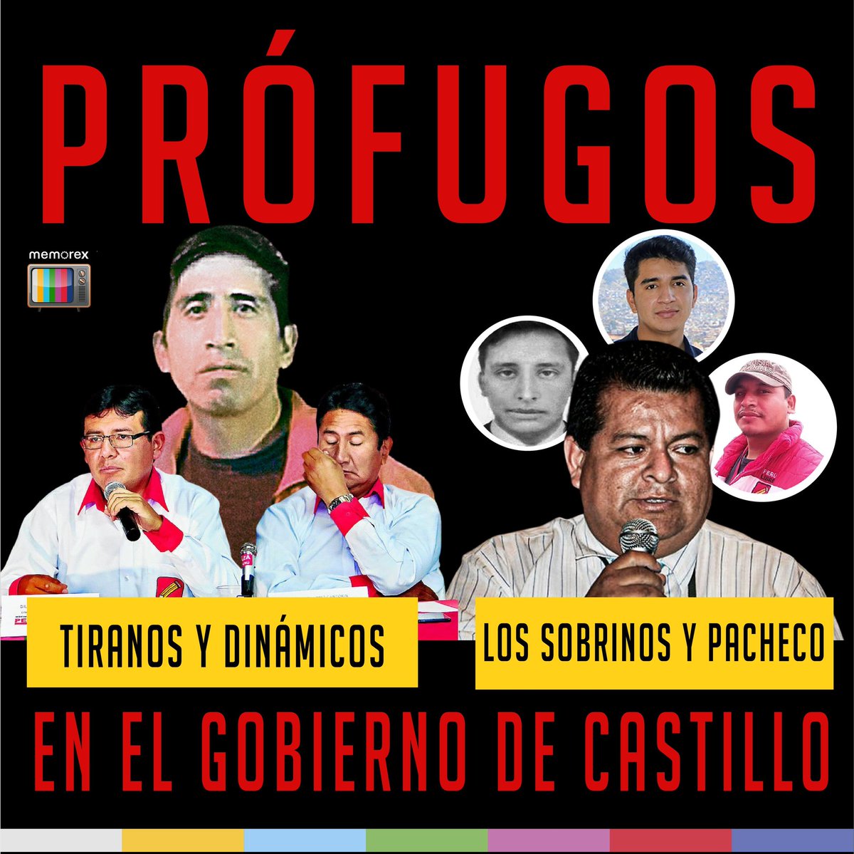 GabineteLiber's tweet photo. Todos prófugos.
Puro piraña en el gobierno. https://t.co/hqV3yO1PqQ
