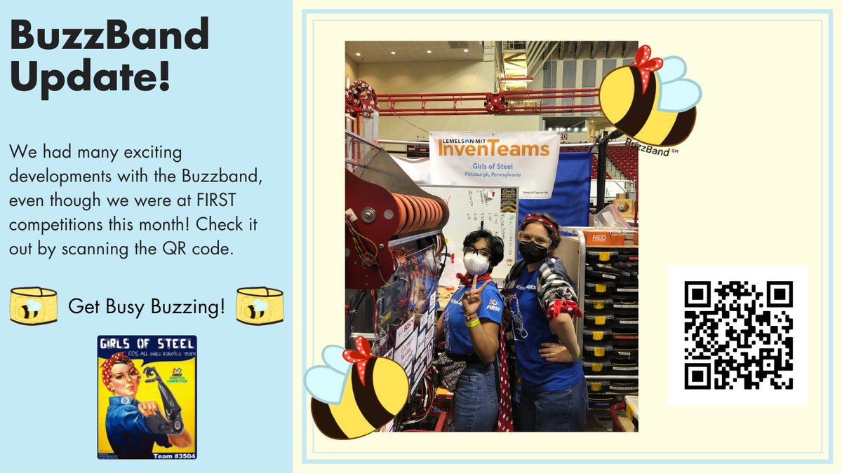 What a "buzzy" March we had! Go check it out!

<a href="/LemelsonMIT/">Lemelson-MIT Program</a> #getbusybuzzing #InvenTeams #buzzband #weareinventors #GirlsInSTEM #WomenInSTEM