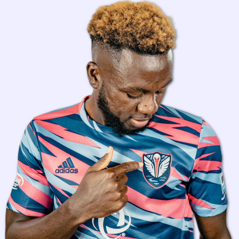 USLLeagueOne's tweet photo. The calm before the tormenta ⛈️

@Tormenta_FC's Bolt Kit will debut in 2022!