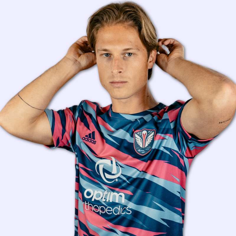 USLLeagueOne's tweet photo. The calm before the tormenta ⛈️

@Tormenta_FC's Bolt Kit will debut in 2022!