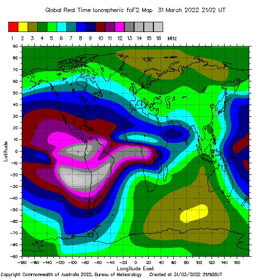 Global Optimum NVIS Frequency Map Based Upon Hourly Ionosphere Soundings via https://t.co/6WcAAthKdo #hamradio https://t.co/ikXYJDMtbI