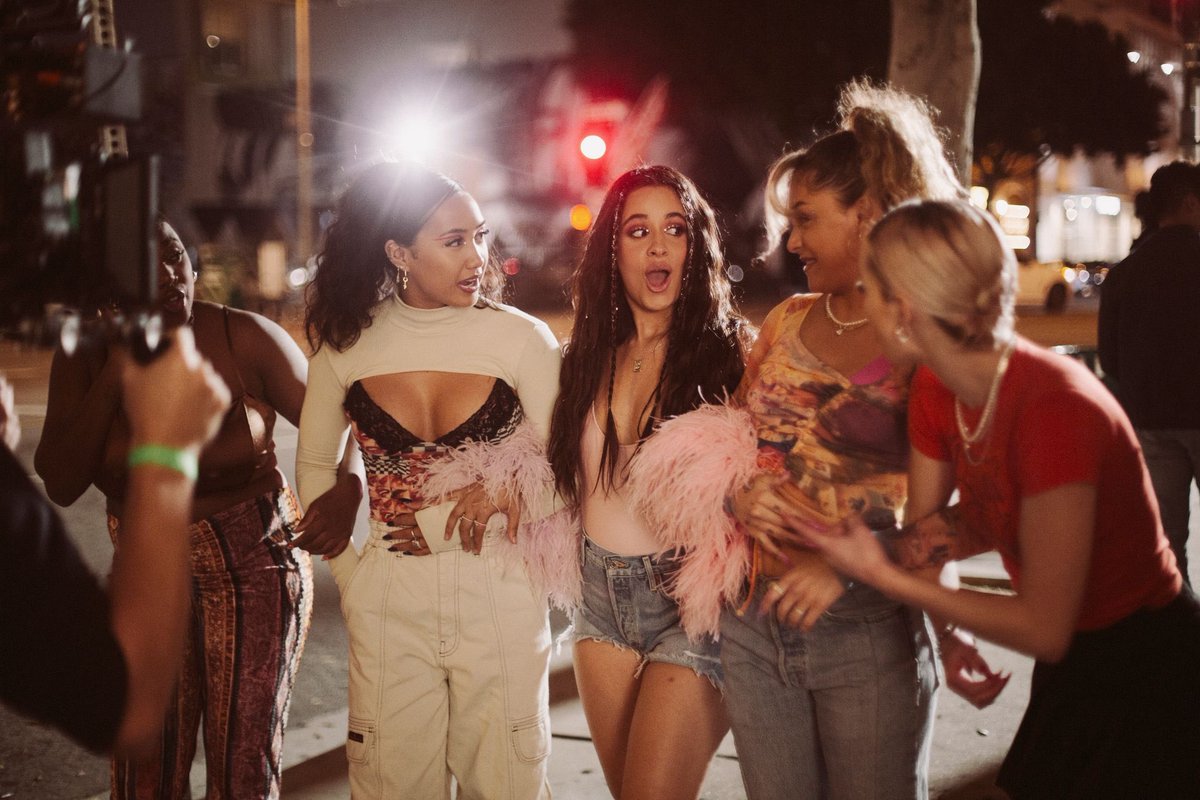 CamilaAccess's tweet photo. Our faces because we get to welcome you to the family with Camila’s #Familia @tiktok_us concert one week from today! Register for the event now! 💚 https://t.co/Dn5u1AFIbr https://t.co/pyhm6GFs0s